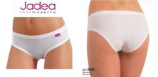 6 PEZZI SLIP MIDI DONNA JADEA ART. 509 COTONE ELASTICIZZATO MODAL BIANCO O NERO