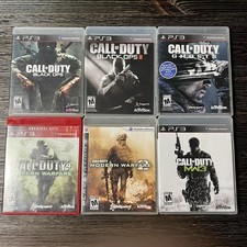 Lotto 6 giochi PS3 Call Of