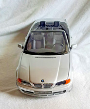 BMW 328i Cabriolet silver 1:18 Kyosho 8504S come nuovo/ as new
