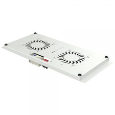 Techly Professional Kit di Ventilazione a Soffitto per Rack 19'' IP55 2 Ventole 