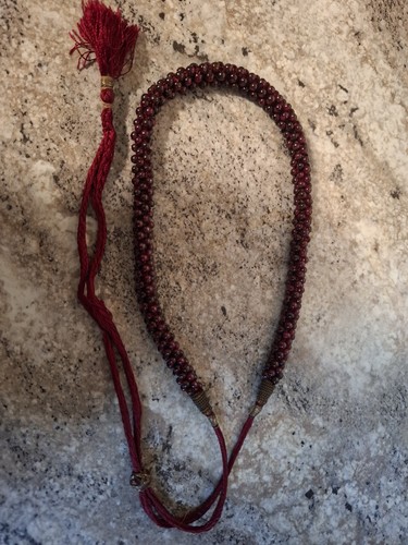 Collana vintage rosso - vintage,