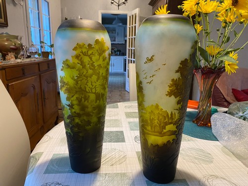 Joli paire vase signe - vase,