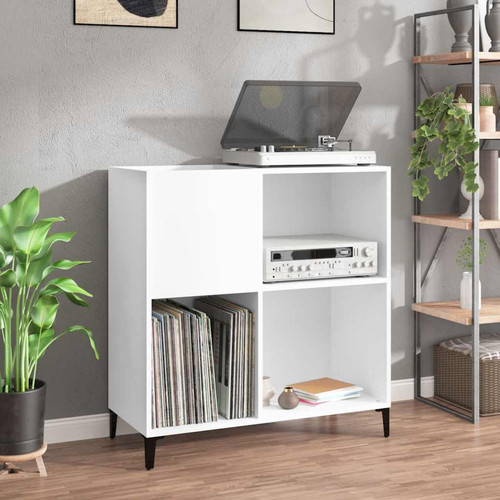 Mobiletto record bianco - mobiletto,