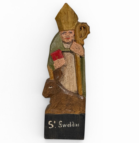Saint gweldas ane scultura - e, l'ane