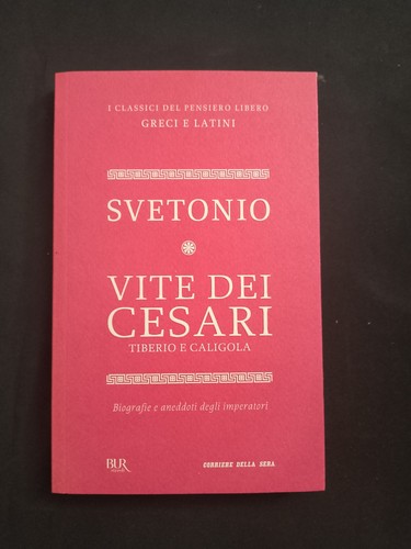 Svetonio vite dei - svetonio, cesari