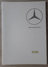 Brochure mercedes 230 berlina - 230,