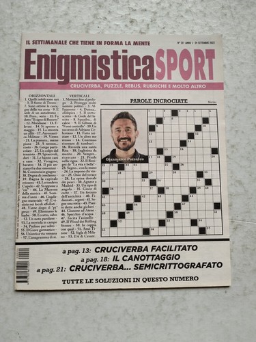 Enigmistica sport inserto - sport,