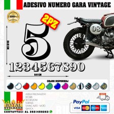 Numeri adesivi vintage cafe - numeri,