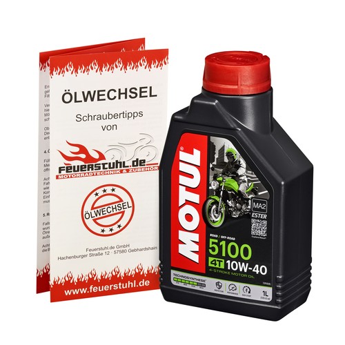 Motul 5100 motoröl 10w40 - 5100,