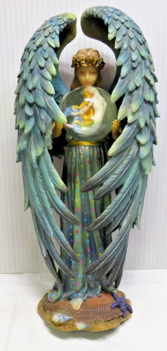 Figurina angelo con sirena - angelo,