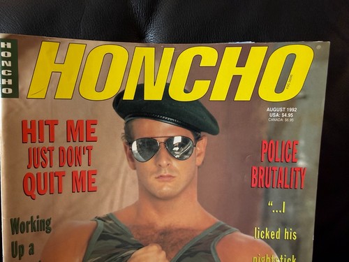 Honcho magazine vintage - 8/92,