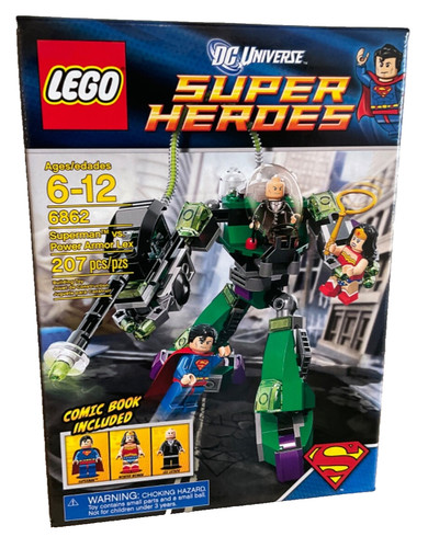 Lego 6862 superman con lex - con,