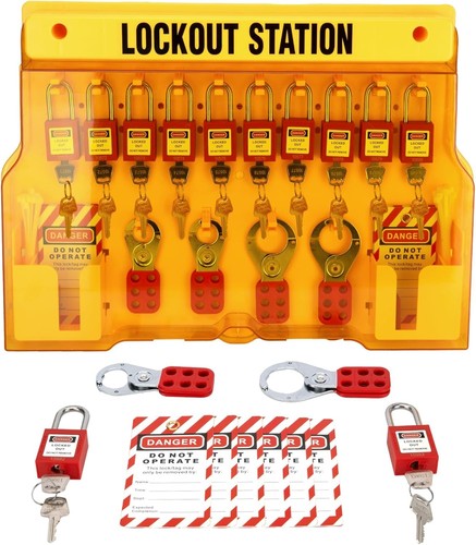 Lockout tagout station con - lockout,