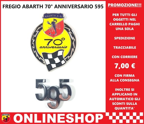 Abarth anniversario 595 - abarth, 70°