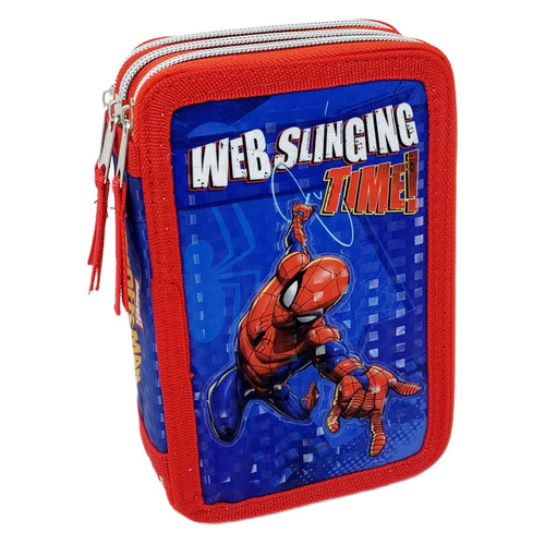 Astuccio scuola spiderman - astuccio, 3d