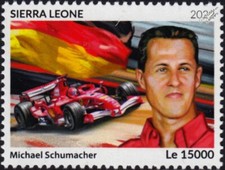 Timbro auto MICHAEL SCHUMACHER