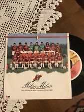 “ MILAN MILAN ““ ITALY’88. RARO INNO UFFICIALE MILAN 1988   CALCIO