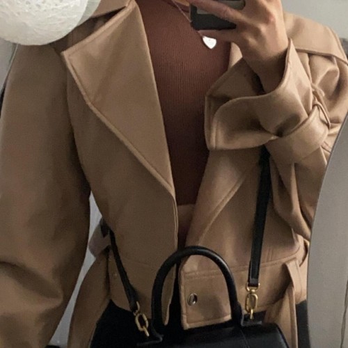 Giacca donna ecopelle - , con