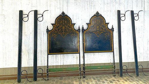 Letto antico ferro - antico,