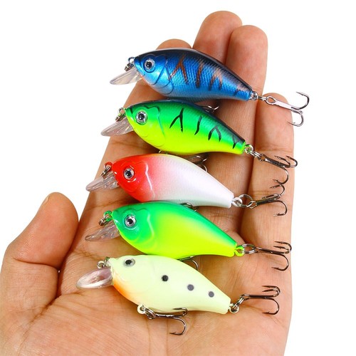 5pcs minnow esche - 5pcs, pesca