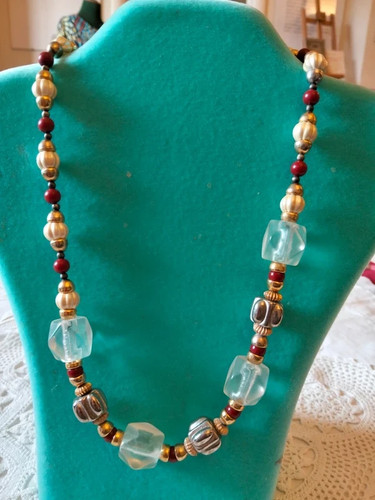 Collana lucite vintage - collana, italia