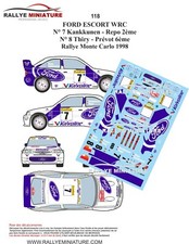 DECALS 1/43 REF 0118 FORD