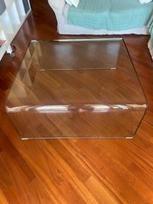 Confalone - tavolino di vetro temperato 80 x 80 altezza 40