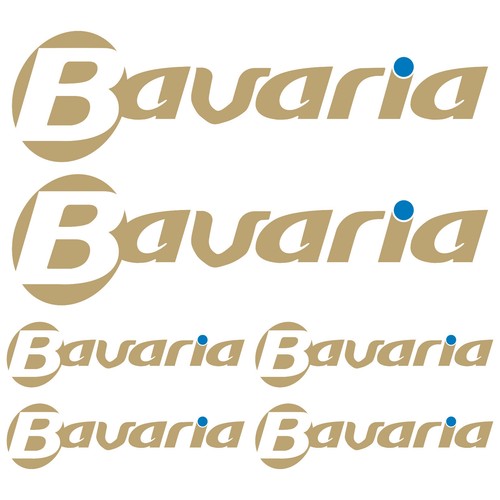 Adesivo bavaria - bavaria, xl