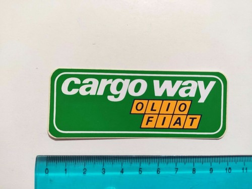 Adesivo cargo way - adesivo, olio