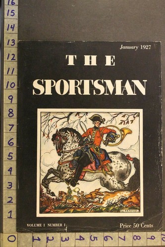 1927 sportsman mag guy - sportsman, arnoux