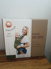 Marsupio neonato Tula in tela libera crescita (soar) standard nuovo con etichette 