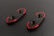 Tappo Specchietti Nero-Rosso