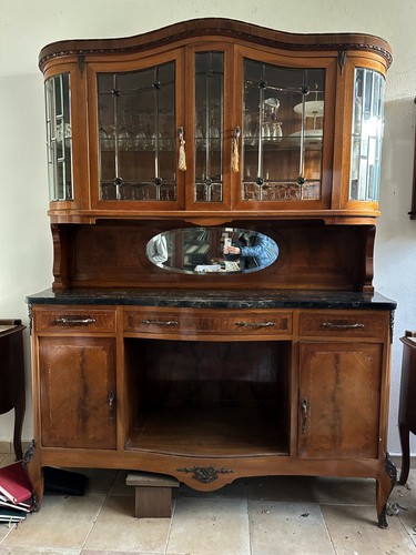 Credenza antica liberty - credenza, 900