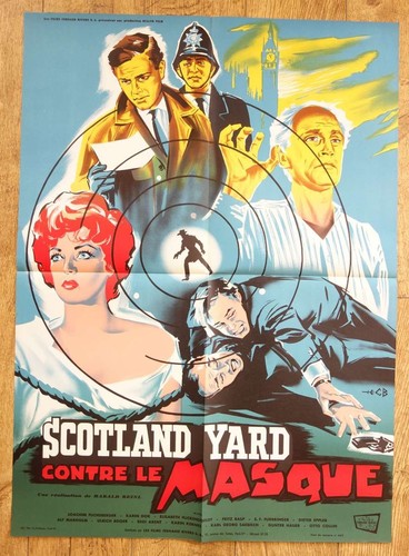 Scotland yard contre masque - scotland,