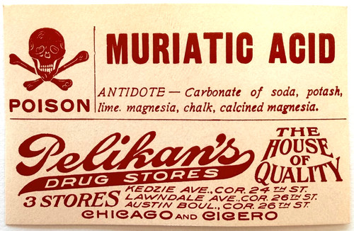 1920s pelikan drug acido - 1920s, pelikan's