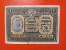 BANCONOTA BUONO CASSA VENETA