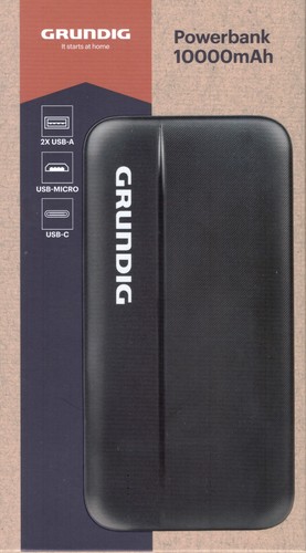 Grundig powerbank 10000 - grundig,