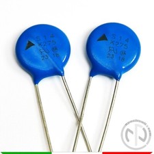 2X S14K275 VDR Varistore S14 Diam.14mm 275V 2 Pezzi