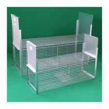 GABBIA TRAPPOLA CATTURA ANIMALI DA CORTILE CM.121X38