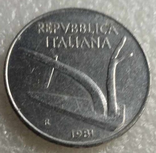 Moneta repubblica italiana - moneta,