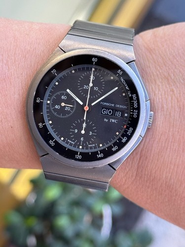 Iwc porche design titanium - iwc,