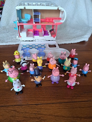 Peppa pig camper bus - peppa,