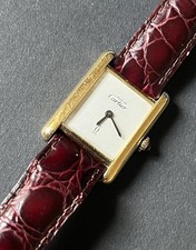 CARTIER TANK-MUST DE CARTIER-MECCANICO VINTAGE-Box e Garanzia
