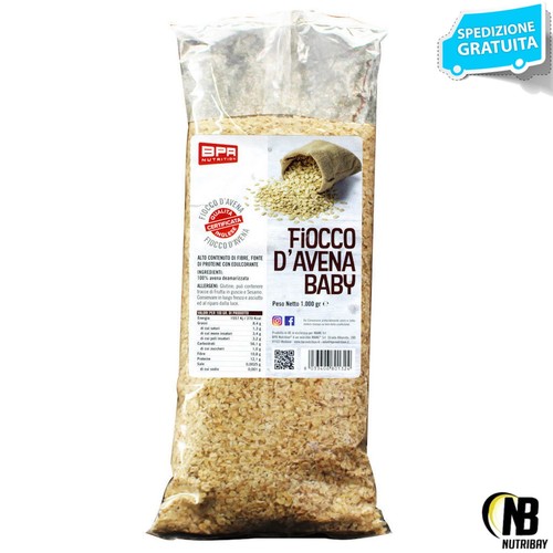 Bpr nutrition fiocco avena - fiocco, d'avena