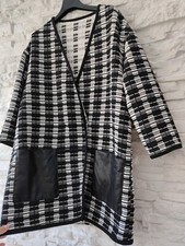 Giacca Pinko, Taglia 42. Color: Bianca E Nera