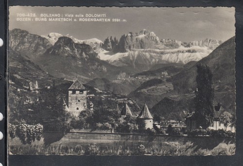 Cartolina bolzano vista sulle - bolzano,