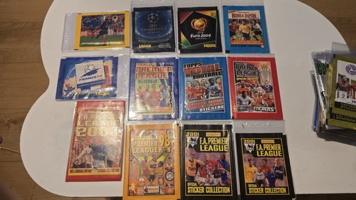 47x adesivi calcio - calcio, sigillati