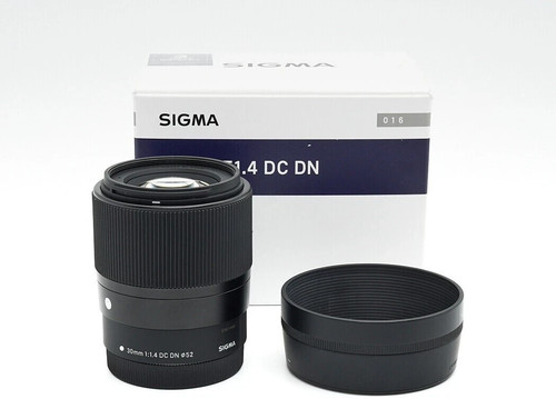 Sigma 30mm dc dn canon - dc,