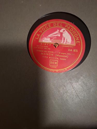 Giri rpm disco - 78,