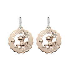 Chantecler - C.38060 - Orecchini Logo Chantecler Oro